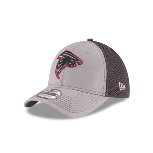 New Era Atlanta Falcons Classic 39THIRTY Stretch Fit Hat - Gray / Navy