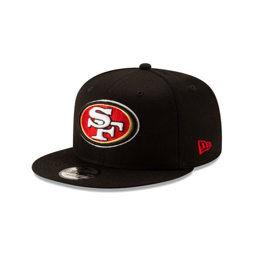 New Era San Francisco 49ers Basic 9FIFTY Snapback Hat - Black