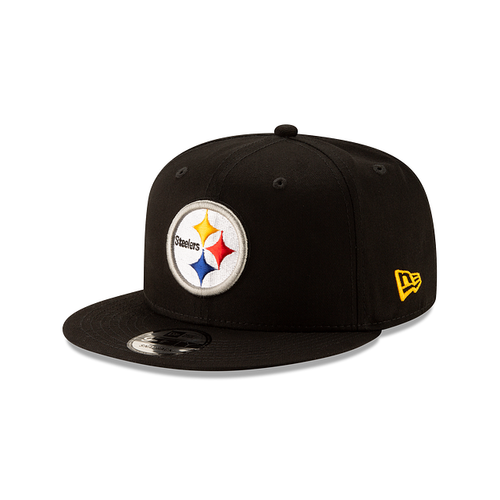 New Era Pittsburgh Steelers Basic 9FIFTY Snapback Hat - Black
