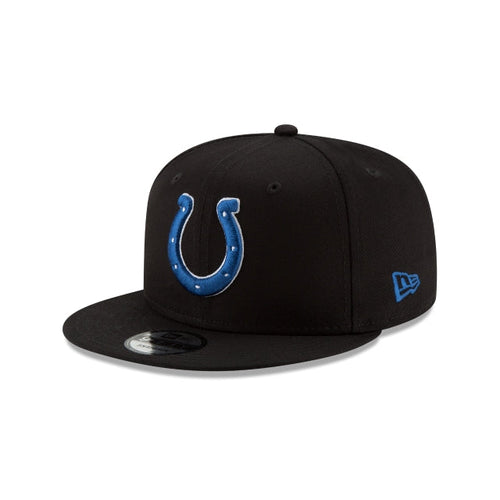 New Era Indianapolis Colts Basic 9FIFTY Snapback Hat - Black