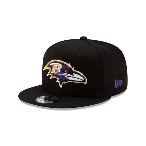 New Era Baltimore Ravens Basic 9FIFTY Snapback Hat - Black