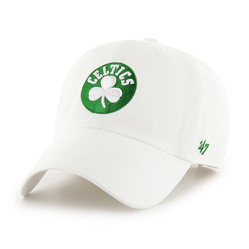 '47 Brand Boston Celtics Clean Up Adjustable Hat - White