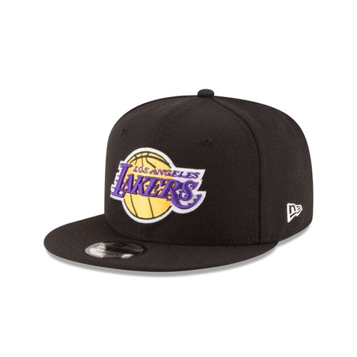 New Era Los Angeles Lakers Basic 9FIFTY Snapback Hat - Black