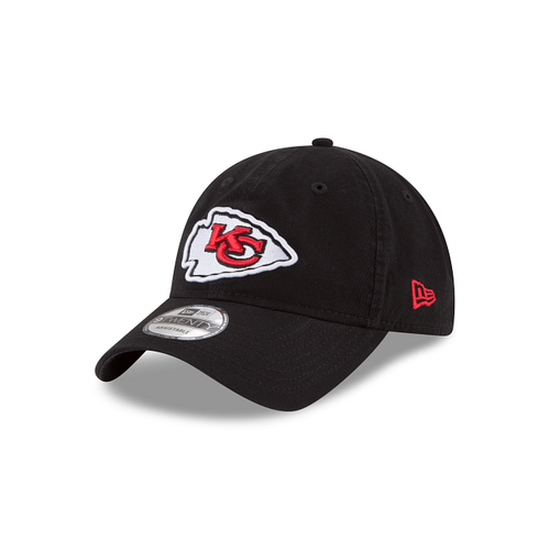New Era Kansas City Chiefs 9TWENTY Adjustable Hat - Black