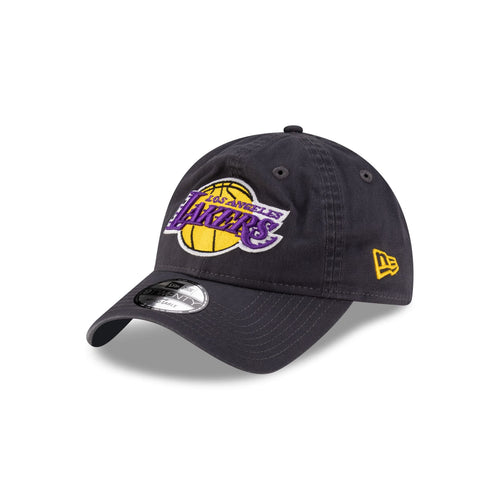 New Era Los Angeles Lakers 9TWENTY Adjustable Hat - Charcoal
