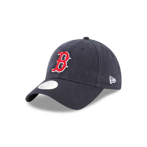 New Era Boston Red Sox 9TWENTY Adjustable Hat - Navy (Women's)