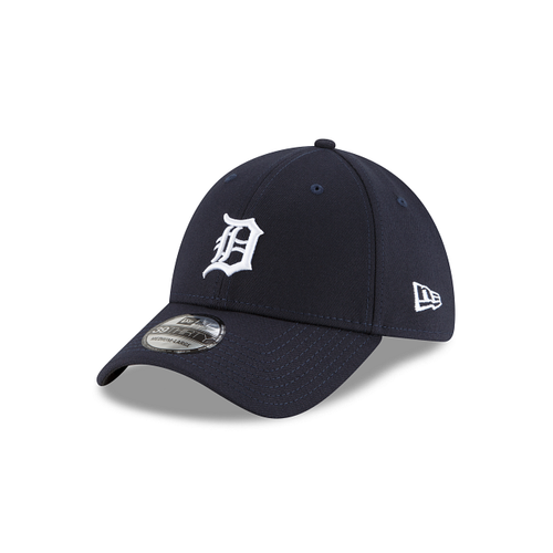 New Era Detroit Tigers Classic 39THIRTY Stretch Fit Hat - Navy / White