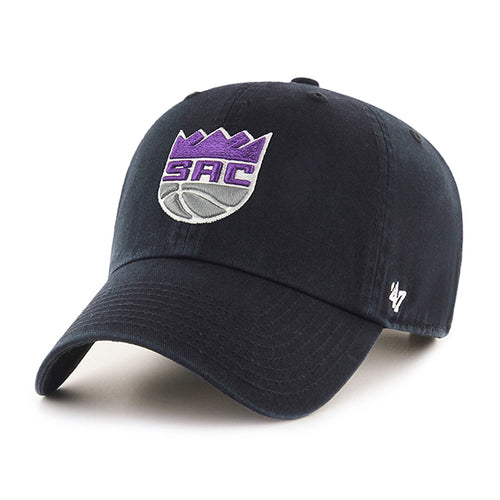 '47 Brand Sacramento Kings Clean Up Adjustable Hat - Black