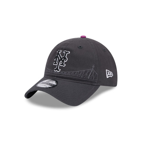 New Era New York Mets City Connect 9TWENTY Adjustable Hat - Gray