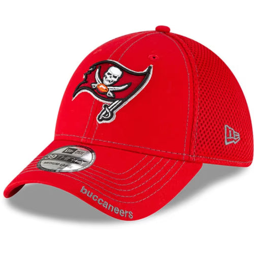 New Era Tampa Bay Buccaneers Neo 39THIRTY Stretch Fit Hat - Red
