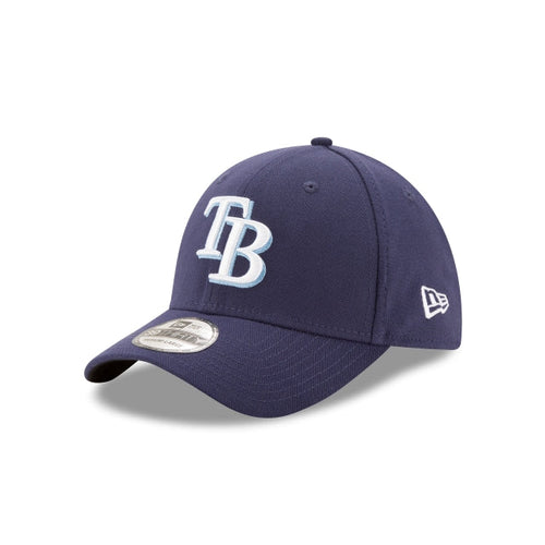 New Era Tampa Bay Rays Classic 39THIRTY Stretch Fit Hat - Navy / Team Colors