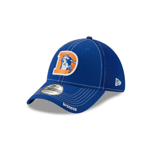 New Era Denver Broncos Neo 39THIRTY Stretch Fit Hat - Blue
