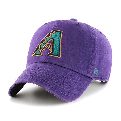 '47 Brand Arizona Diamondbacks Cooperstown Clean Up Adjustable Hat - Purple
