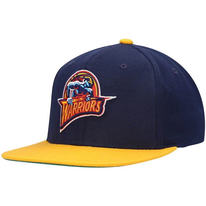 Mitchell & Ness NBA Golden State Warriors Hardwood Classics Team Two-Tone Snapback Hat