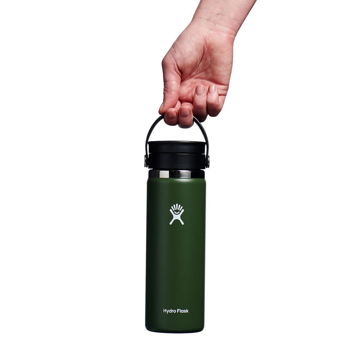 Hydro Flask Wide Mouth Bottle with Flex Sip Lid Black