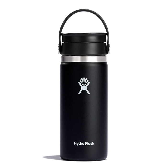 Hydro Flask Wide Mouth Bottle with Flex Sip Lid Black