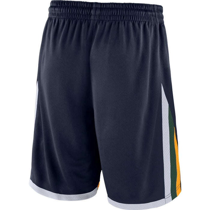 Utah Jazz Youth 8-20 Navy Icon Edition Swingman Shorts (8)