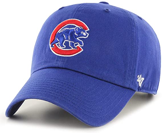 47 Brand MLB Clean Up Hat Chicago Cubs Blue