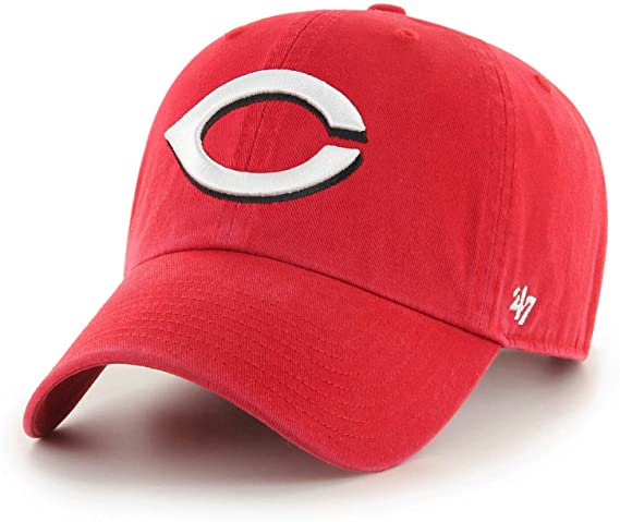 47 Brand MLB Clean Up Hat Cincinnati Reds Red