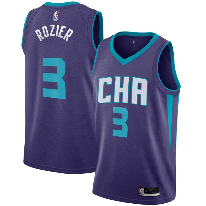 Terry Rozier Charlotte Hornets #3 Youth 8-20 Purple Statement Edition Swingman Jersey (18-20)