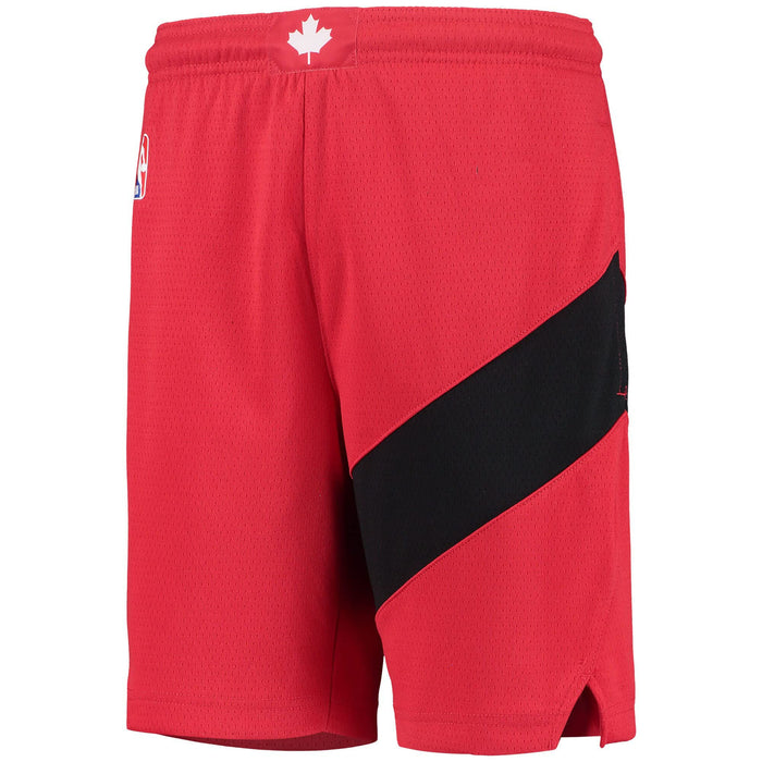 Toronto Raptors Red Youth 8-20 Icon Edition Performance Swingman Shorts (8)