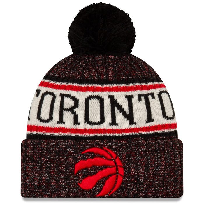 New Era Unisex-Adult NBA Official Sport Knit Sideline Cuffed Knit Pom Beanie Hat