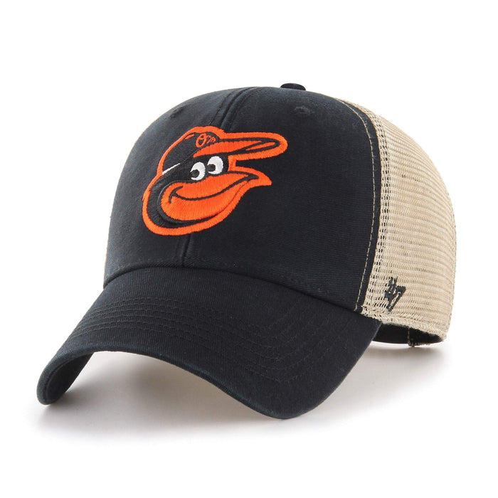 47 Brand MLB Flagship Wash MVP Hat Baltimore Orioles Black