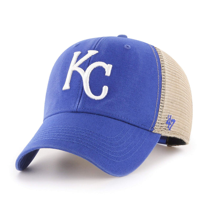 47 Brand MLB Flagship Wash MVP Hat Kansas City Royals Blue