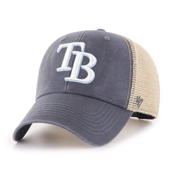 47 Brand MLB Flagship Wash MVP Hat Tampa Bay Rays Navy