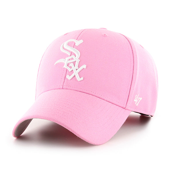 47 Brand MLB MVP Hat Chicago White Sox Pink