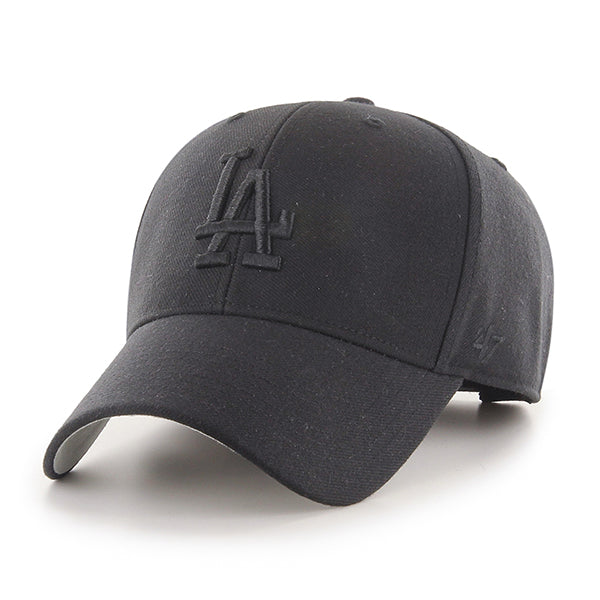 47 Brand MLB MVP Hat Los Angeles Dodgers Black
