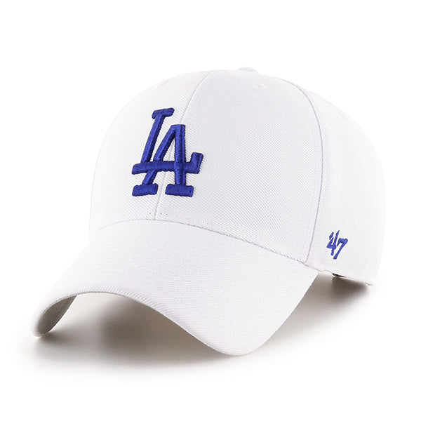 47 Brand MLB MVP Hat Los Angeles Dodgers White