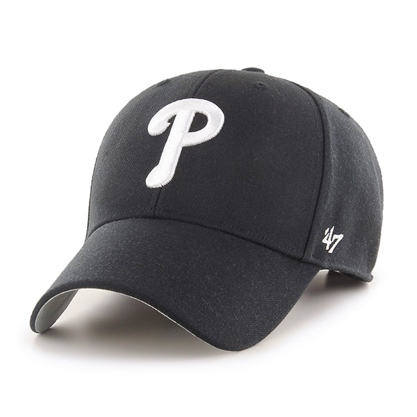 47 Brand MLB MVP Hat Philadelphia Phillies Black