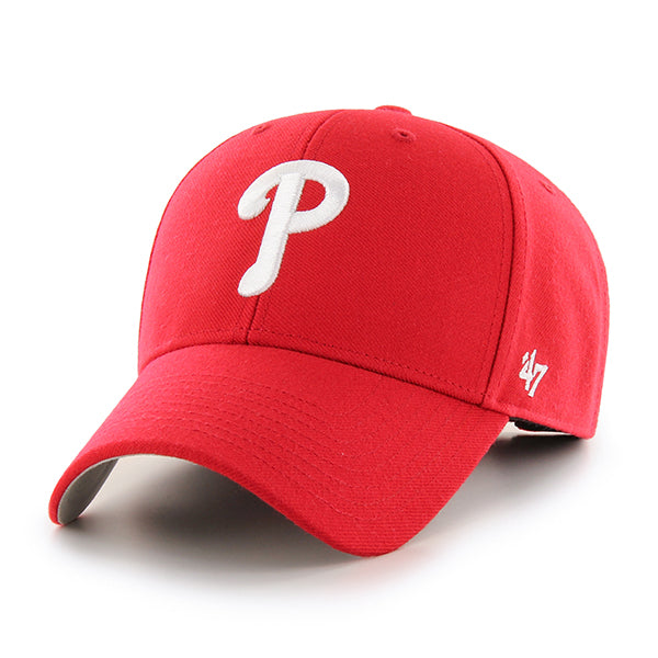 47 Brand MLB MVP Hat Philadelphia Phillies Red