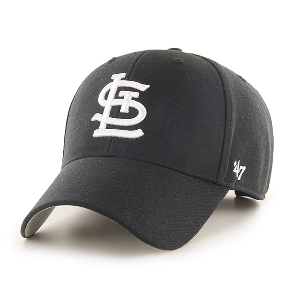 47 Brand MLB MVP Hat St. Louis Cardinals Black