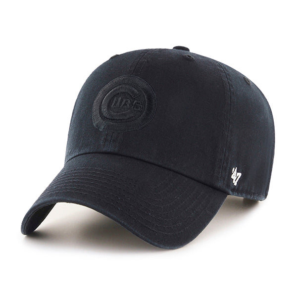47 Brand MLB Clean Up Hat Chicago Cubs Black