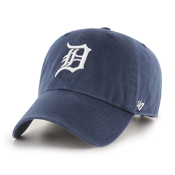 47 Brand MLB Clean Up Hat Detroit Tigers Navy
