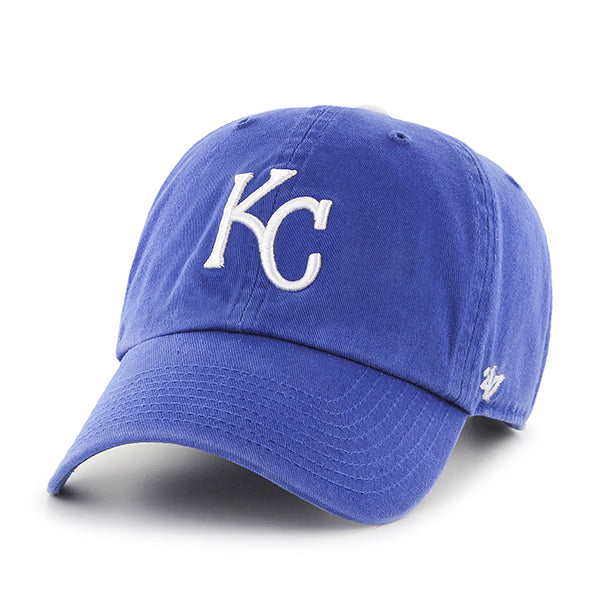 47 Brand MLB Clean Up Hat Kansas City Royals Blue