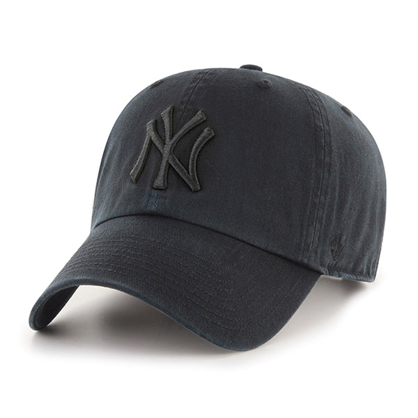 47 Brand MLB Clean Up Hat New York Yankees Black