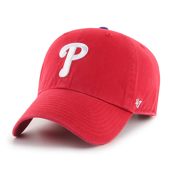 47 Brand MLB Clean Up Hat Philadelphia Phillies Red