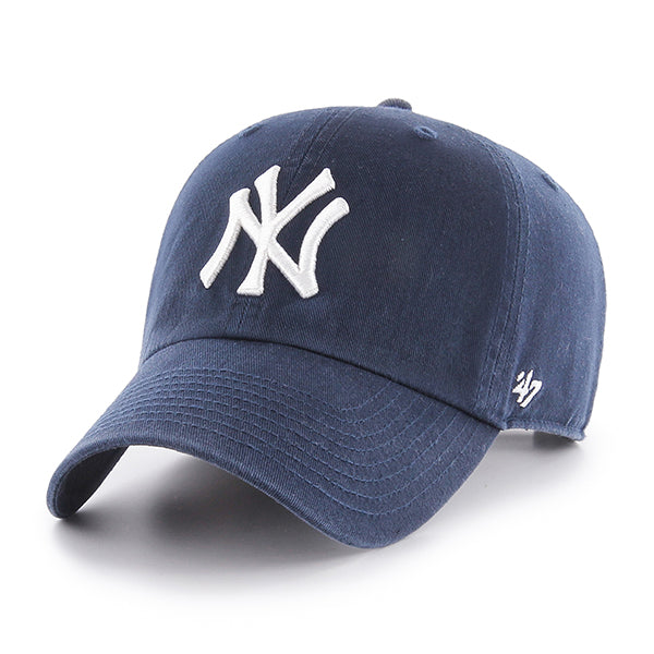47 Brand MLB Clean Up Hat New York Yankees Navy
