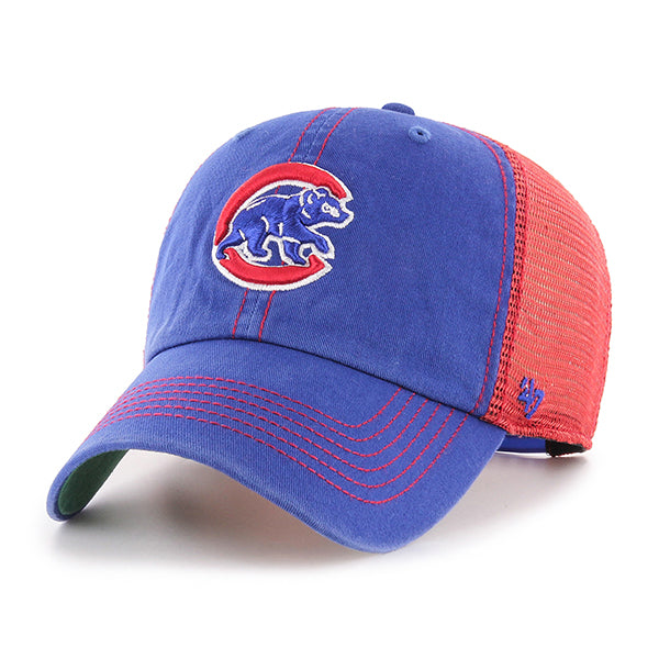 47 Brand MLB Trawler Clean Up Hat Chicago Cubs Blue