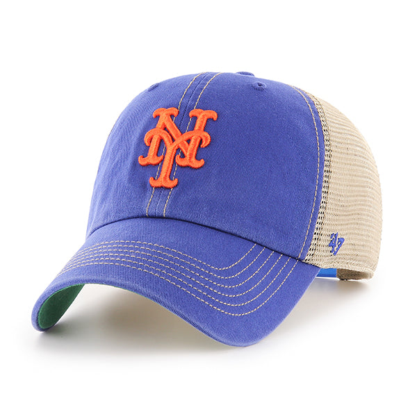 47 Brand MLB Trawler Clean Up Hat New York Mets Blue