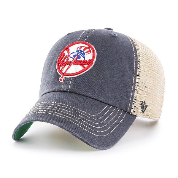 47 Brand MLB Trawler Clean Up Hat New York Yankees Navy Cooperstown