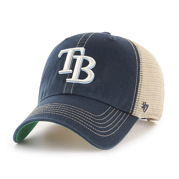 47 Brand MLB Trawler Clean Up Hat  Tampa Bay Rays Navy