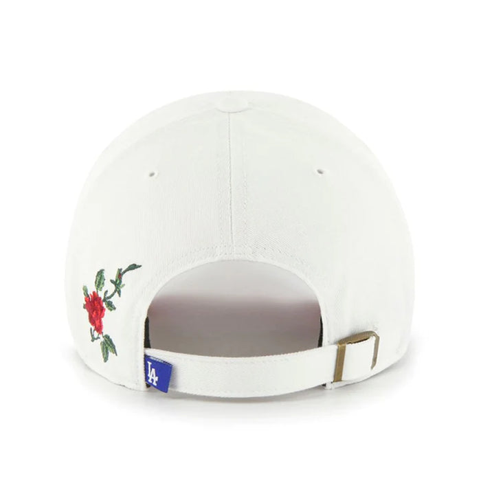 47 Brand MLB Clean Up Hat Los Angeles Dodgers White Thorne