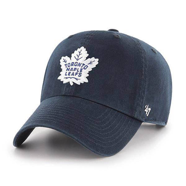 47 Brand NHL Clean Up Hat Toronto Maple Leafs Navy