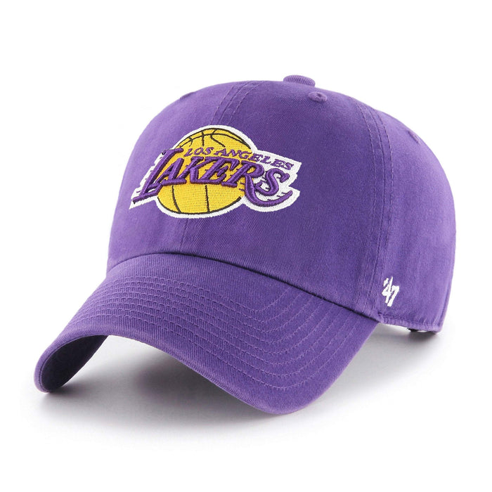 47 Brand NBA Clean Up Hat LA Lakers Purple