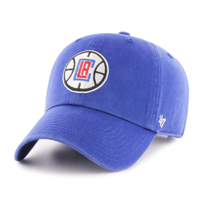 47 Brand NBA Clean Up Hat LA Clippers Blue