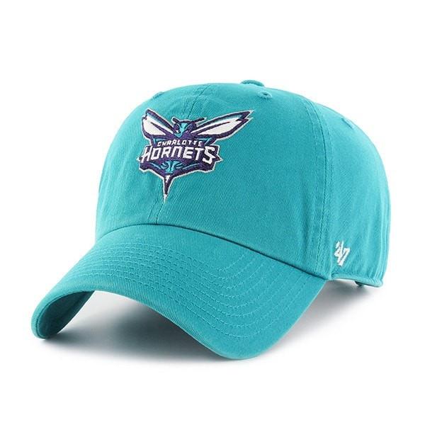 47 Brand NBA Clean Up Hat Charlotte Hornets Teal